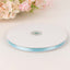 100 Yards 3/8" Light Blue Single Face Decorative Satin Ribbon - Linen Luxes