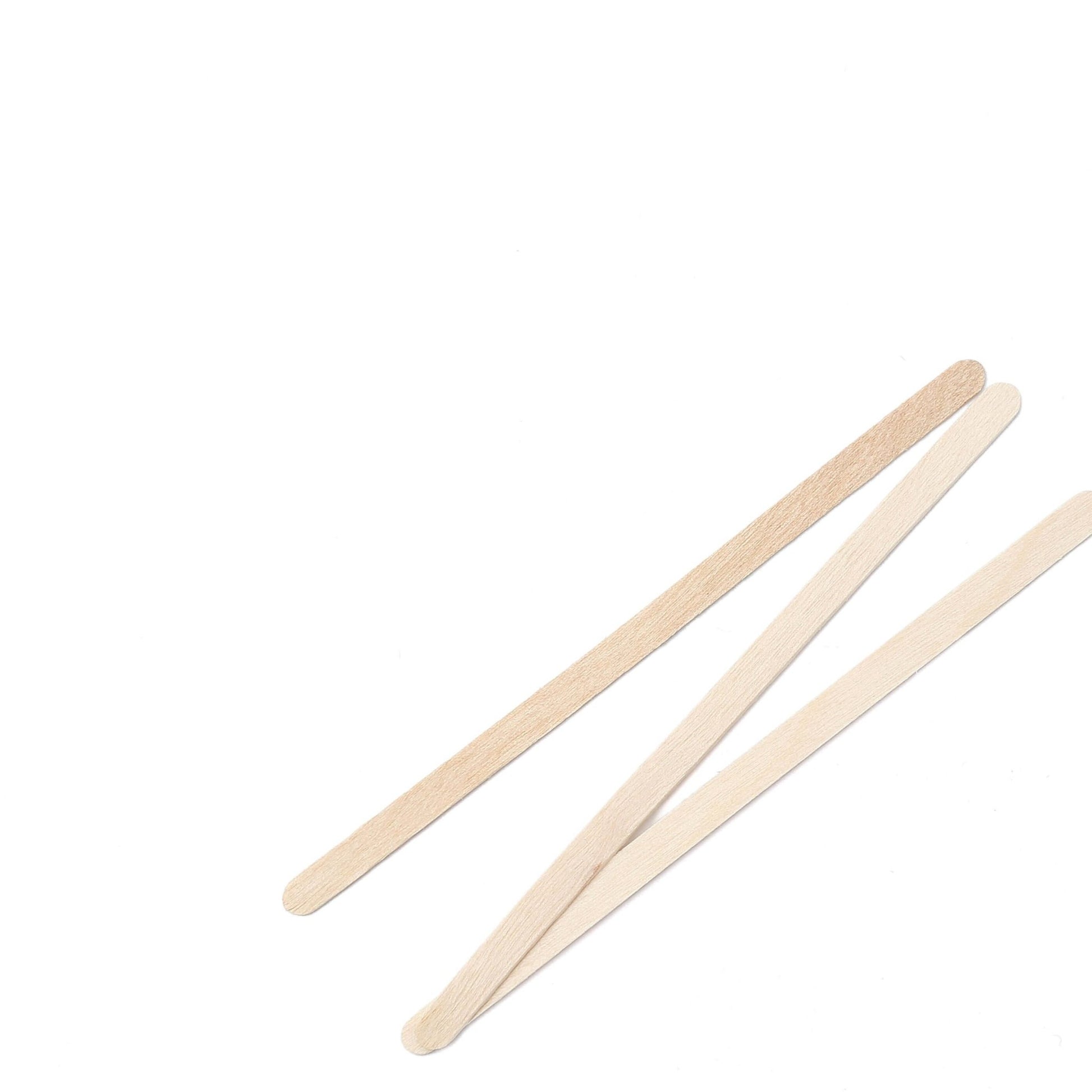 1000 - Pack Birchwood Coffee Stirrers - Natural Eco - Friendly Wooden Stir Sticks for Tea & Cocktails 4.5" - Linen Luxes