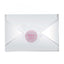 100Pcs 1" Round Pink Baby Girl Baby Shower Favor Envelope Stickers - Linen Luxes