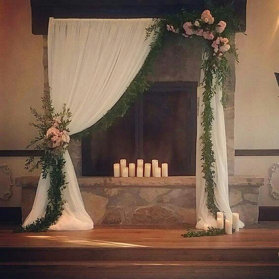 10ft Metal DIY Adjustable Heavy Duty Backdrop Stand Kit, Steel Base - Linen Luxes