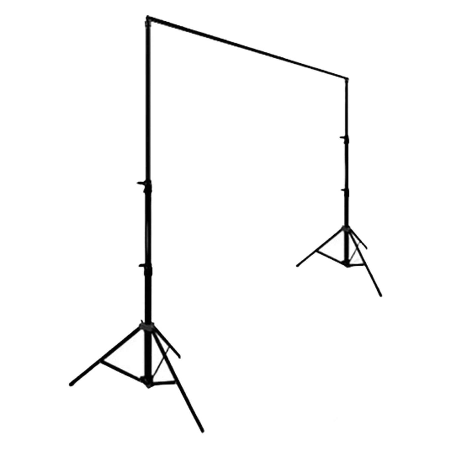 10ft Metal DIY Adjustable Heavy Duty Portable Photo Backdrop Stand Kit - Linen Luxes