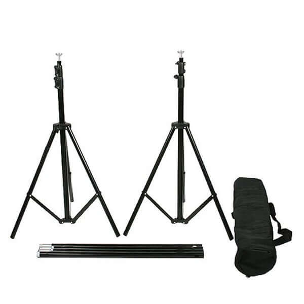 10ft Metal DIY Adjustable Heavy Duty Portable Photo Backdrop Stand Kit - Linen Luxes