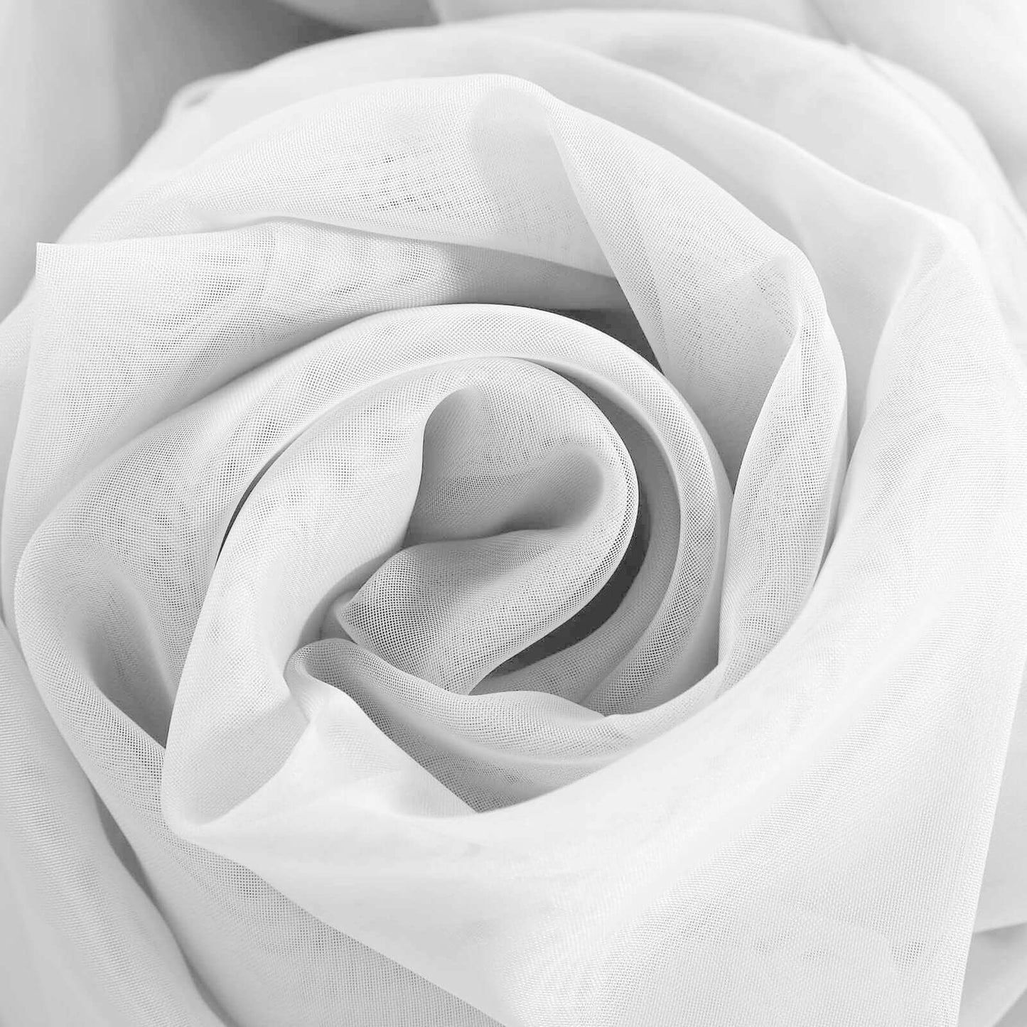 10ftx30ft White Sheer Ceiling Drape Curtain Panels Durable Flame Resistant Fabric - Linen Luxes