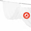 10ftx30ft White Sheer Ceiling Drape Curtain Panels Durable Flame Resistant Fabric - Linen Luxes