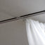 10ftx40ft White Sheer Ceiling Drape Curtain Panels Durable Flame Resistant Fabric - Linen Luxes
