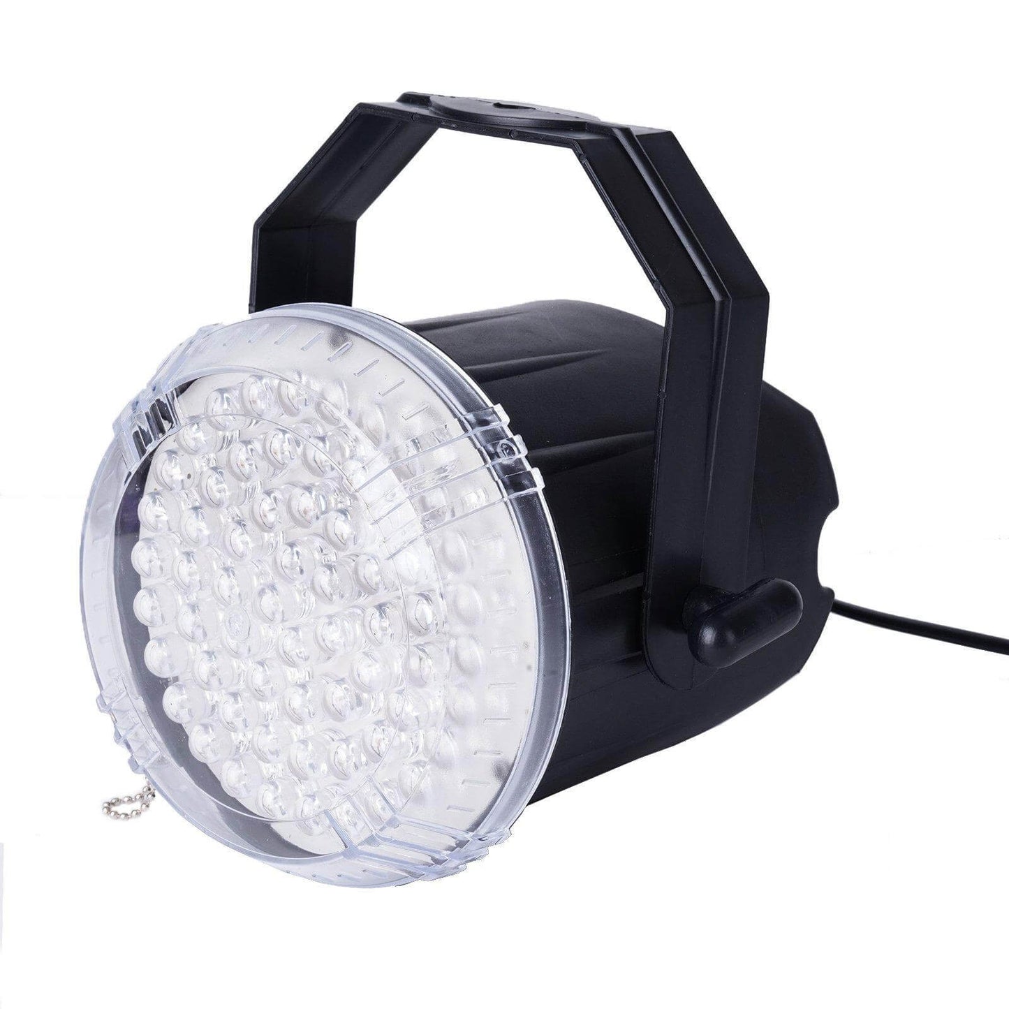 10W White 62 LED Stage Backdrop Uplight, Bright Strobe Spotlight With Brackets - Linen Luxes