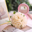 11" Blush Cream Real Touch Artificial Silk Peonies Flower Bouquet - Linen Luxes