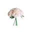 11" Blush Real Touch Artificial Silk Peonies Flower Bouquet - Linen Luxes
