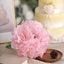 11" Pink Real Touch Artificial Silk Peonies Flower Bouquet - Linen Luxes