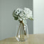11" Silver Blue Real Touch Artificial Silk Peonies Flower Bouquet