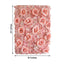 11 Sq ft. Blush and Cream 3D Silk Rose and Hydrangea Flower Wall Mat Backdrop - 4 Artificial Panels - Linen Luxes