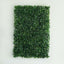 11 Sq ft. Dark Green Boxwood Hedge Garden Wall Backdrop Mat - 4 Artificial Panels - Linen Luxes