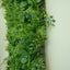 11 Sq ft. Green Boxwood Hedge Locust and Cypress Garden Wall Backdrop Mat - 4 Artificial Panels - Linen Luxes