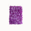 11 Sq ft. Purple UV Protected Hydrangea Flower Wall Mat Backdrop - 4 Artificial Panels - Linen Luxes
