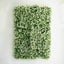 11 Sq ft. White Tip Green Boxwood Hedge Genlisea Garden Wall Backdrop Mat - 4 Artificial Panels - Linen Luxes