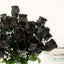 12 Bushes Black Artificial Premium Silk Flower Rose Bud Bouquets - Linen Luxes