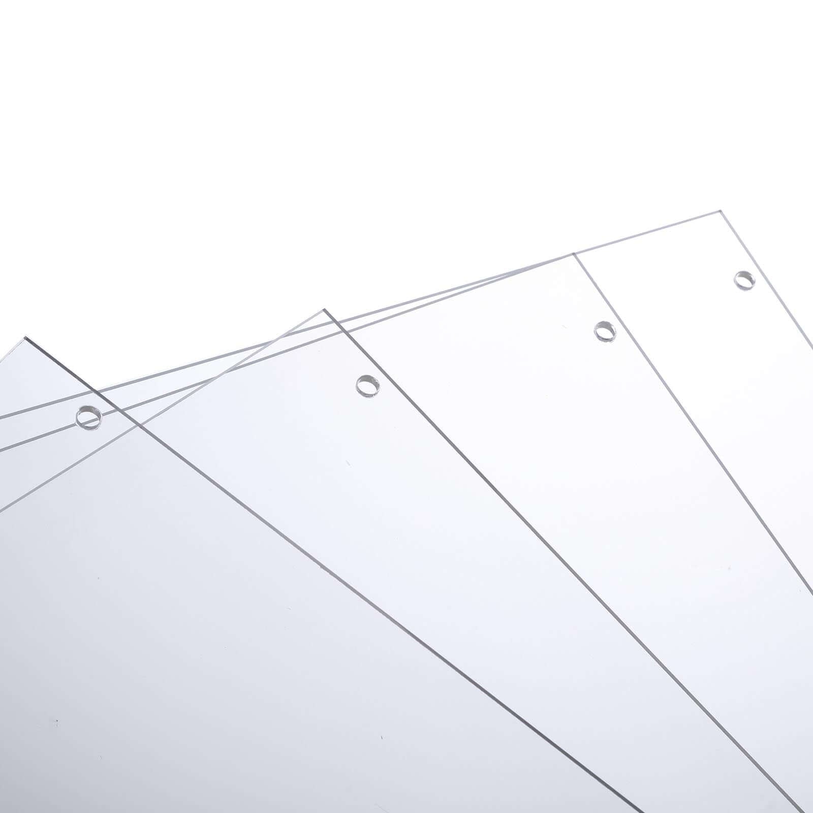 12" Clear Mirrored Acrylic Display Box, Transparent Pedestal Riser with Interchangeable Lid and Base - Linen Luxes