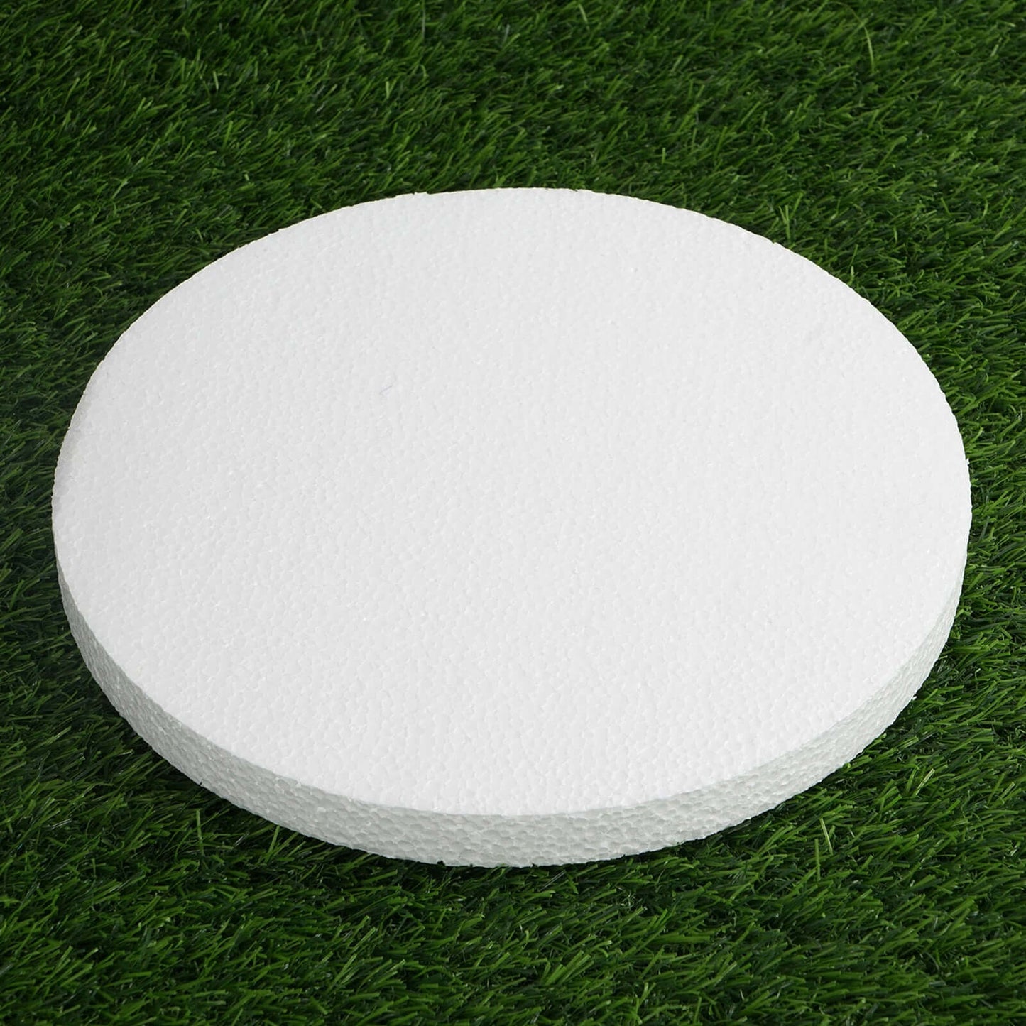 12 Pack 10" White StyroFoam Disc, DIY Polystyrene Foam Craft Supplies - Linen Luxes