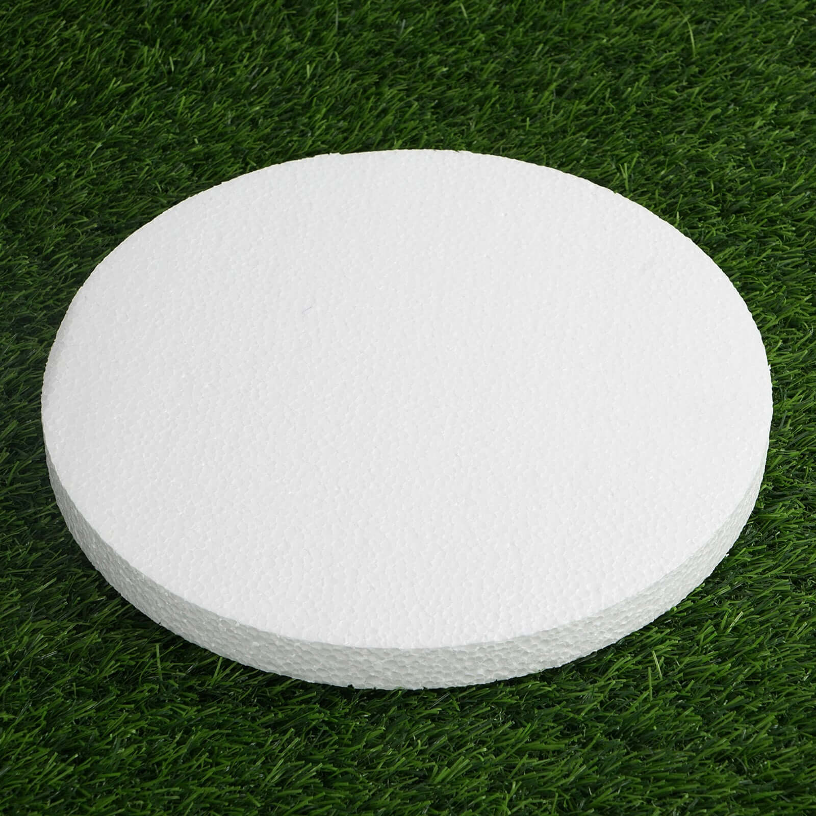 12 Pack 10" White StyroFoam Disc, DIY Polystyrene Foam Craft Supplies - Linen Luxes