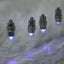 12 - Pack Balloon Lights Bullet Design Purple - Waterproof LED Centerpiece Filler Lights - Linen Luxes