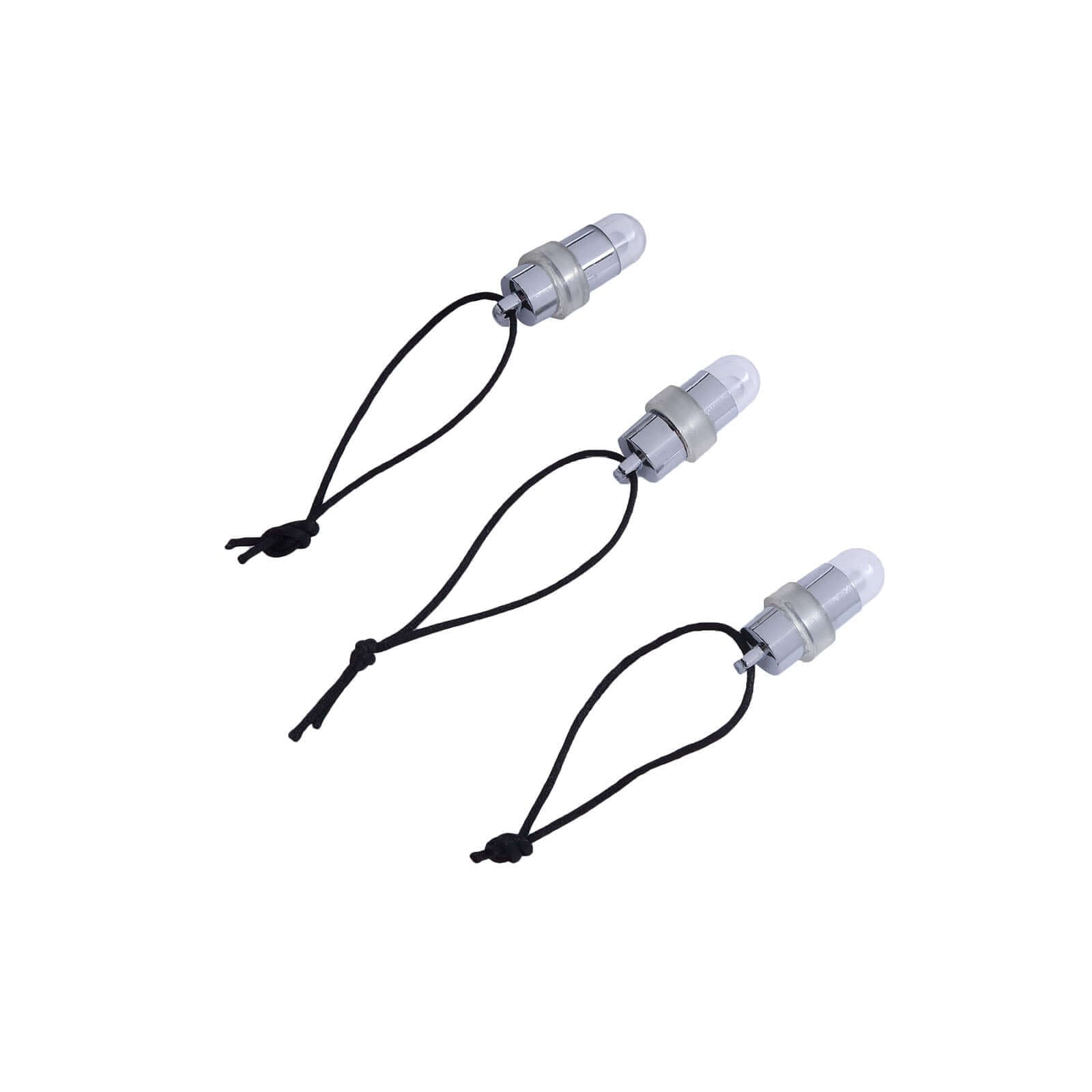 12 - Pack Balloon Lights Bullet Design White - Waterproof LED Centerpiece Filler Lights - Linen Luxes