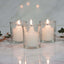 12 - Pack Glass Votive Candle Holders Clear - Tealight Holder Set for Weddings and Events 2.5" - Linen Luxes