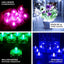12 - Pack LED Lights Flower Design - Submersible Waterproof White Battery Operated - Linen Luxes
