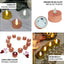 12 - Pack LED Tealight Candles Metallic Gold Design - Reusable Flameless Battery Operated Lights - Linen Luxes