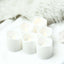 12 - Pack LED Votive Candles Classic White Design - Reusable Flameless Battery Operated Lights - Linen Luxes