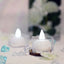12 - Pack Tealight Candles Flameless Design Cool White - Waterproof Floating LED Lighting - Linen Luxes