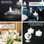 12 - Pack Tealight Candles Flameless Design Cool White - Waterproof Floating LED Lighting - Linen Luxes