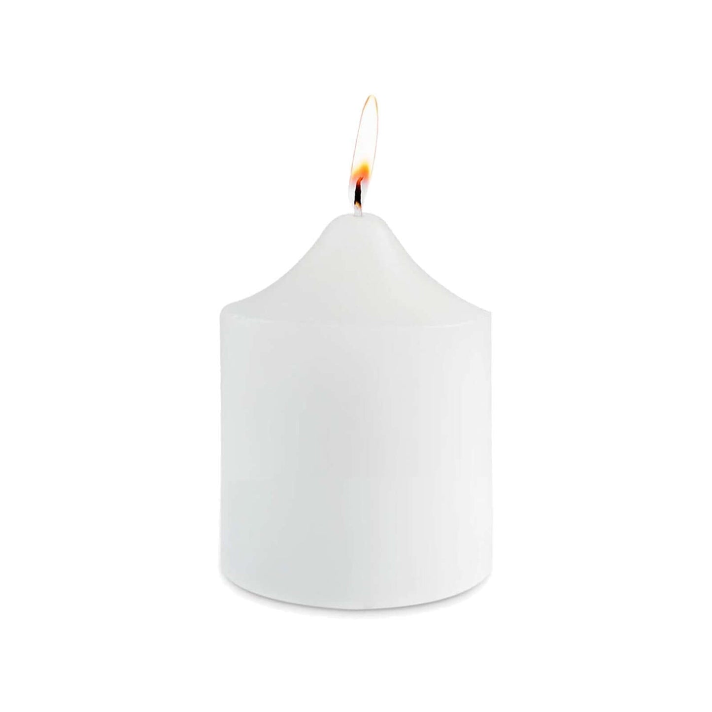 12 - Pack Votive Candles Mini Design White - Multi - Purpose Candle Decor for Events 2" - Linen Luxes