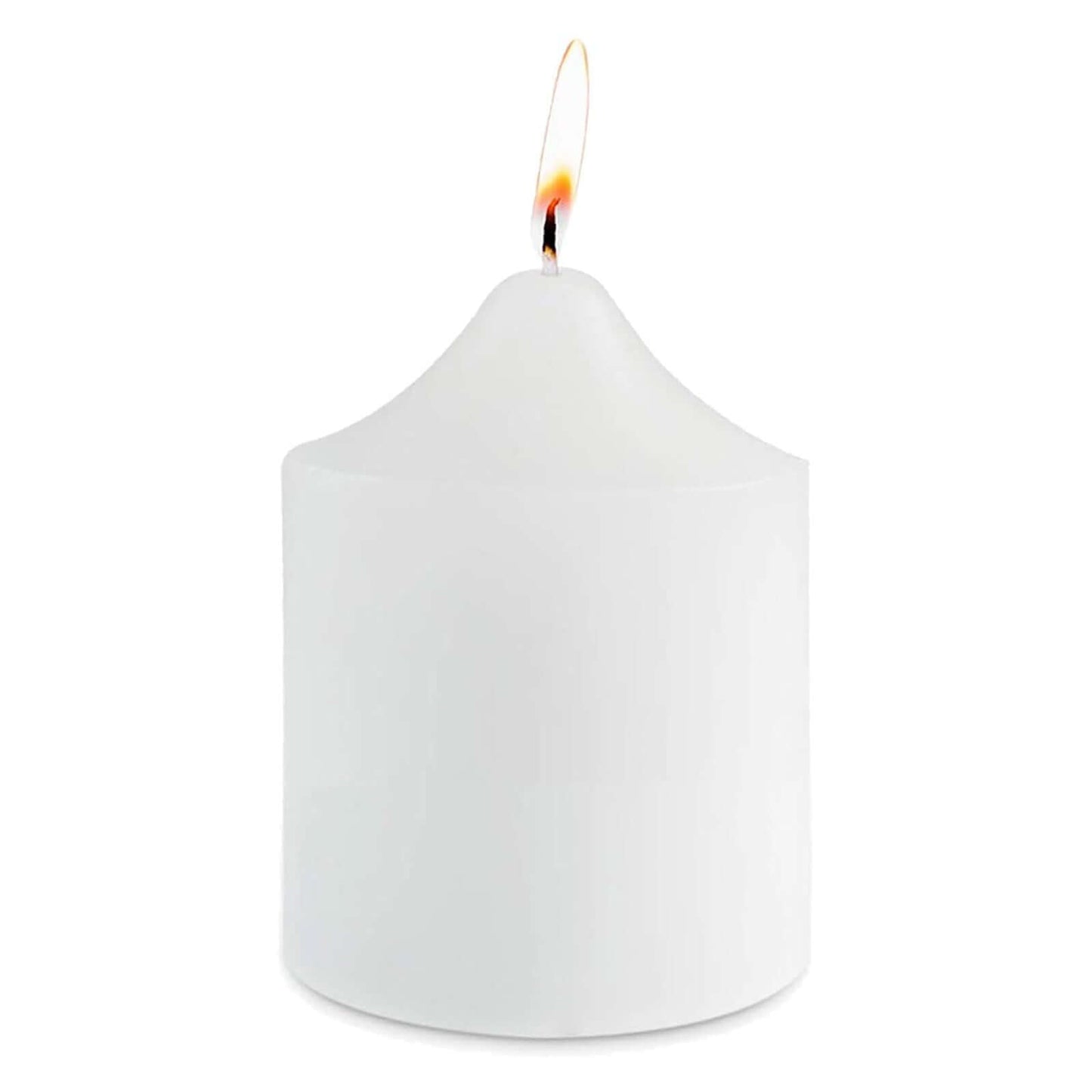 12 - Pack Votive Candles Mini Design White - Multi - Purpose Candle Decor for Events 2" - Linen Luxes
