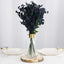 12 Stems Navy Blue Artificial Silk Babys Breath Flower Bushes Spray - Linen Luxes