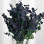 12 Stems Navy Blue Artificial Silk Babys Breath Flower Bushes Spray - Linen Luxes