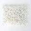 120 - Pack Faux Craft Pearl Beads White - Glossy Beads with Holes for Vase Filler Jewelry Making Bridal Accessories & Event Decor 20mm - Linen Luxes