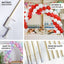 12ft Adjustable DIY Table Top Balloon Arch Stand Kit, Holds Up 100 - 120 Balloons - Linen Luxes