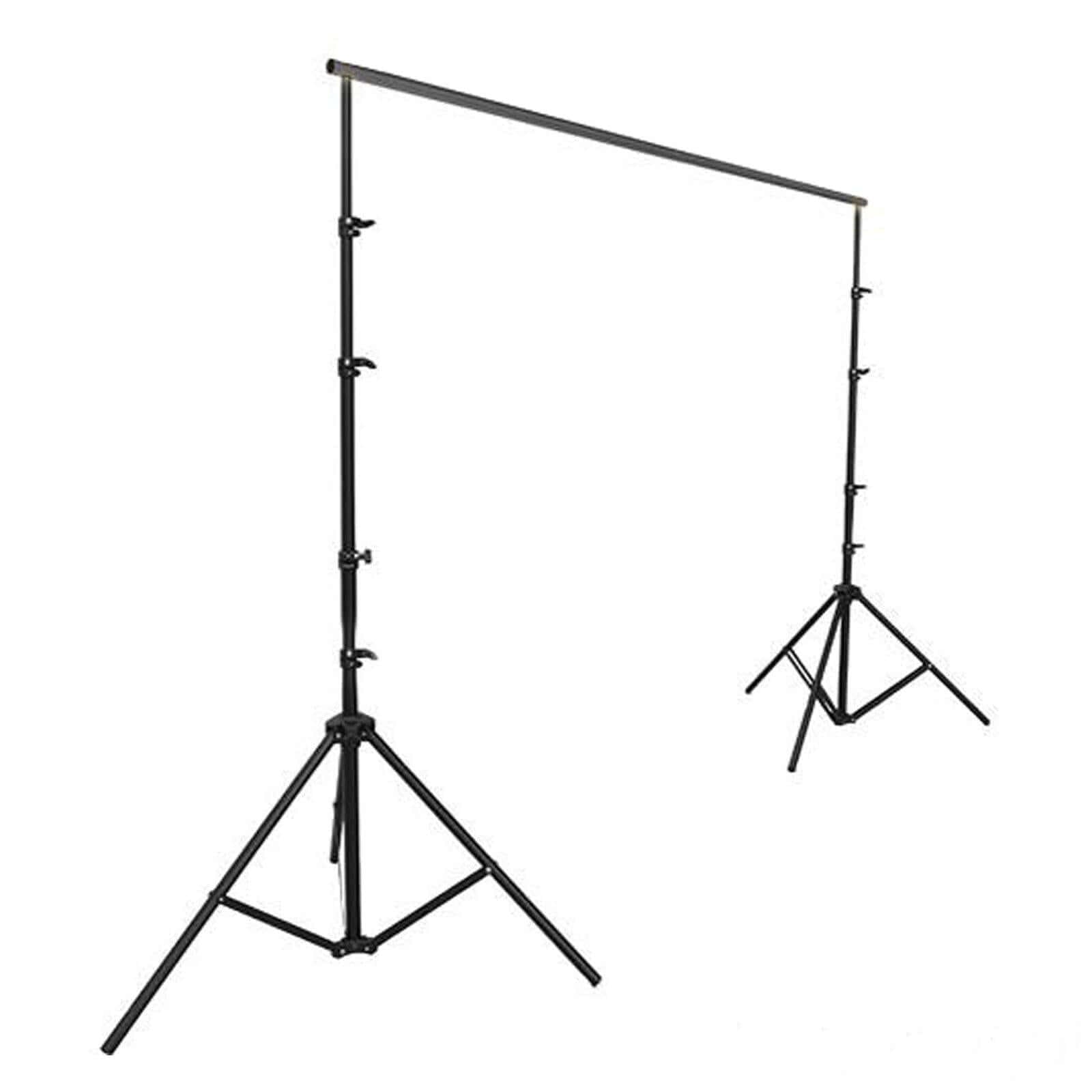12ft Metal DIY Adjustable Heavy Duty Portable Photo Backdrop Stand Kit - Linen Luxes