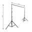 12ft Metal DIY Adjustable Heavy Duty Portable Photo Backdrop Stand Kit - Linen Luxes