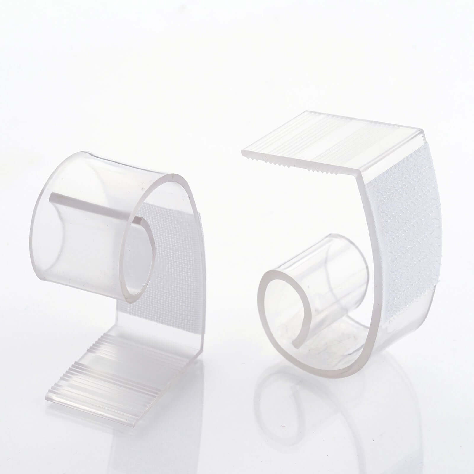 12Pcs 1.5 to 2" Adjustable Large Plastic Table Skirt Clips - Linen Luxes