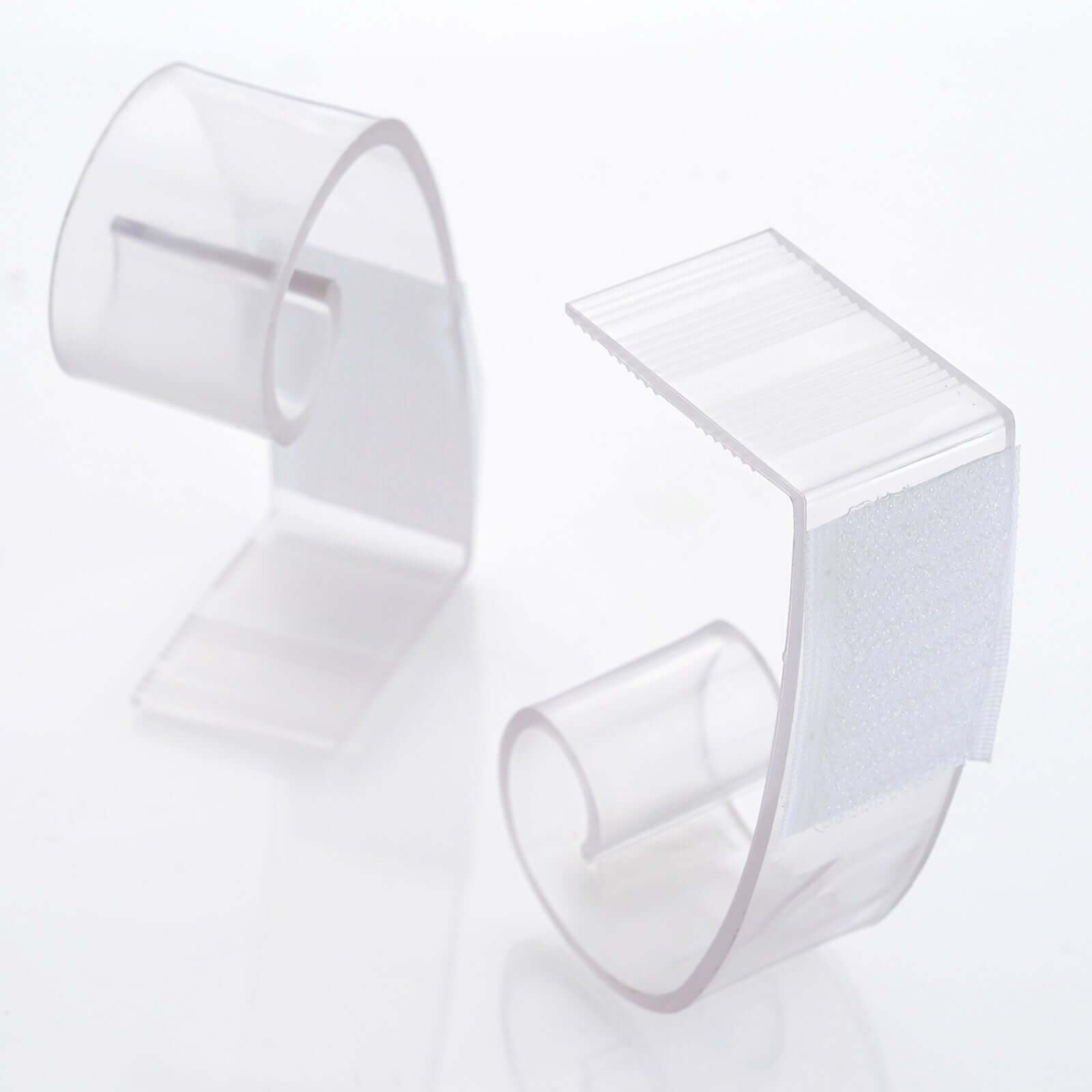 12Pcs 3" Adjustable Large Plastic Table Skirt Clips - Linen Luxes