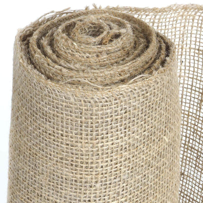12"x10 Yards Natural Jute Burlap Fabric Roll, DIY Craft Fabric - Linen Luxes