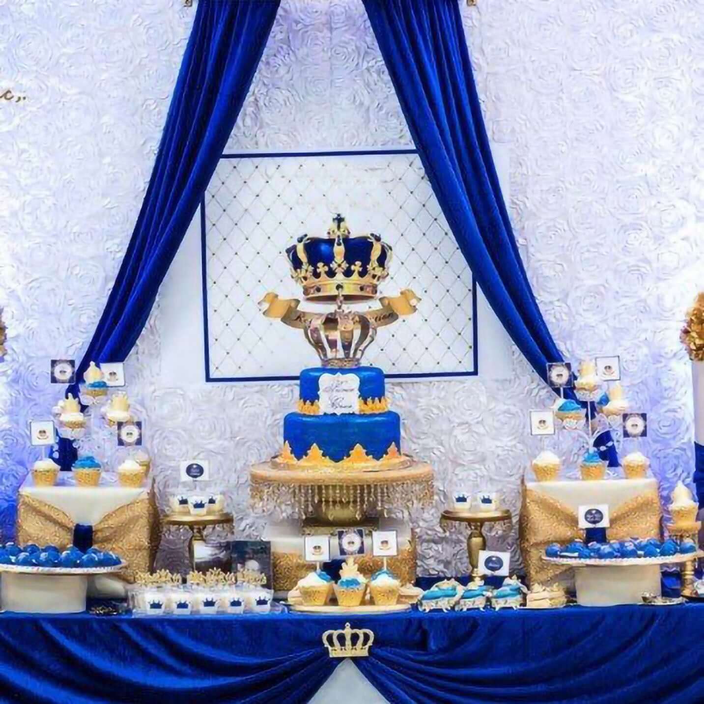 12"x10 Yards Royal Blue Satin Fabric Bolt, DIY Craft Wholesale Fabric - Linen Luxes