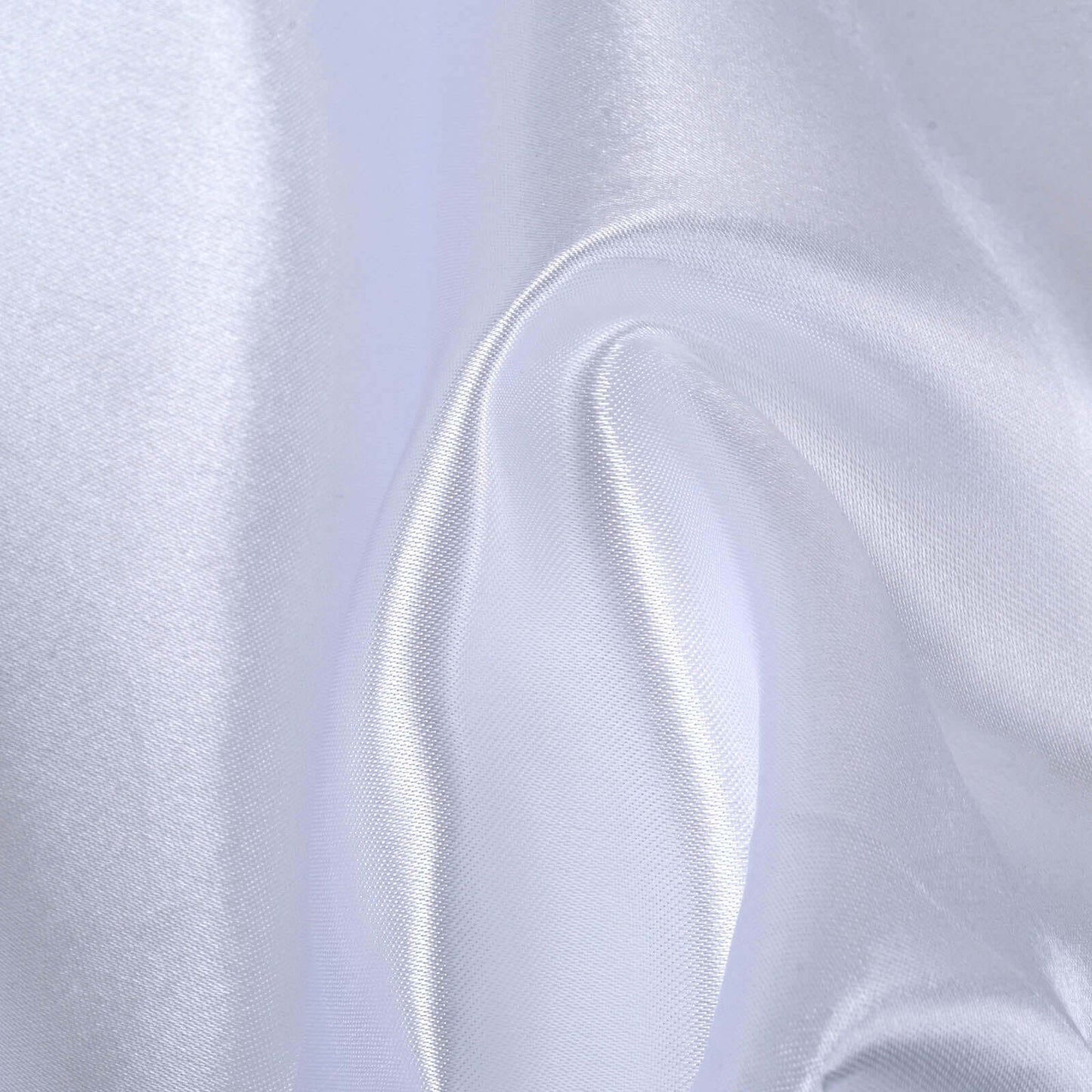 12"x10 Yards White Satin Fabric Bolt, DIY Craft Wholesale Fabric - Linen Luxes