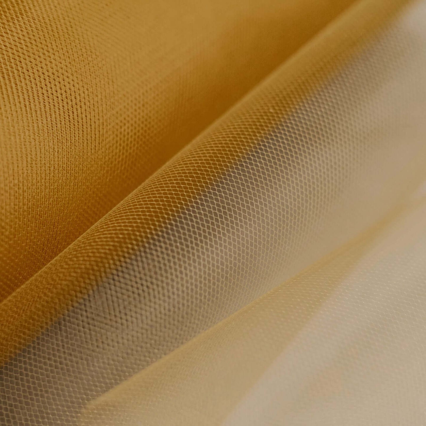 12"x100 Yards Gold Tulle Fabric Bolt, Sheer Fabric Spool Roll For Crafts - Linen Luxes