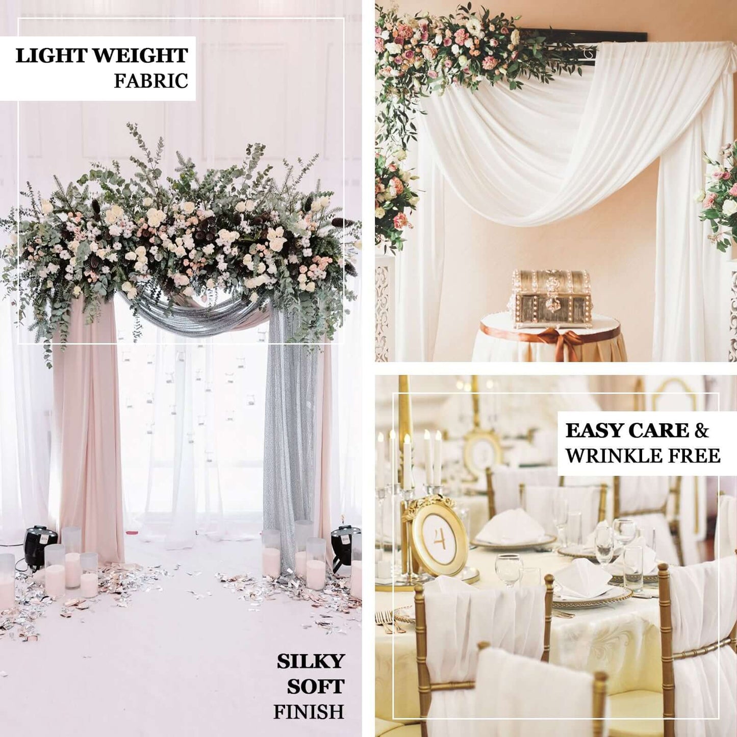 12"x10yd Olive Green Sheer Chiffon Fabric Bolt, DIY Voile Drapery Fabric - Linen Luxes