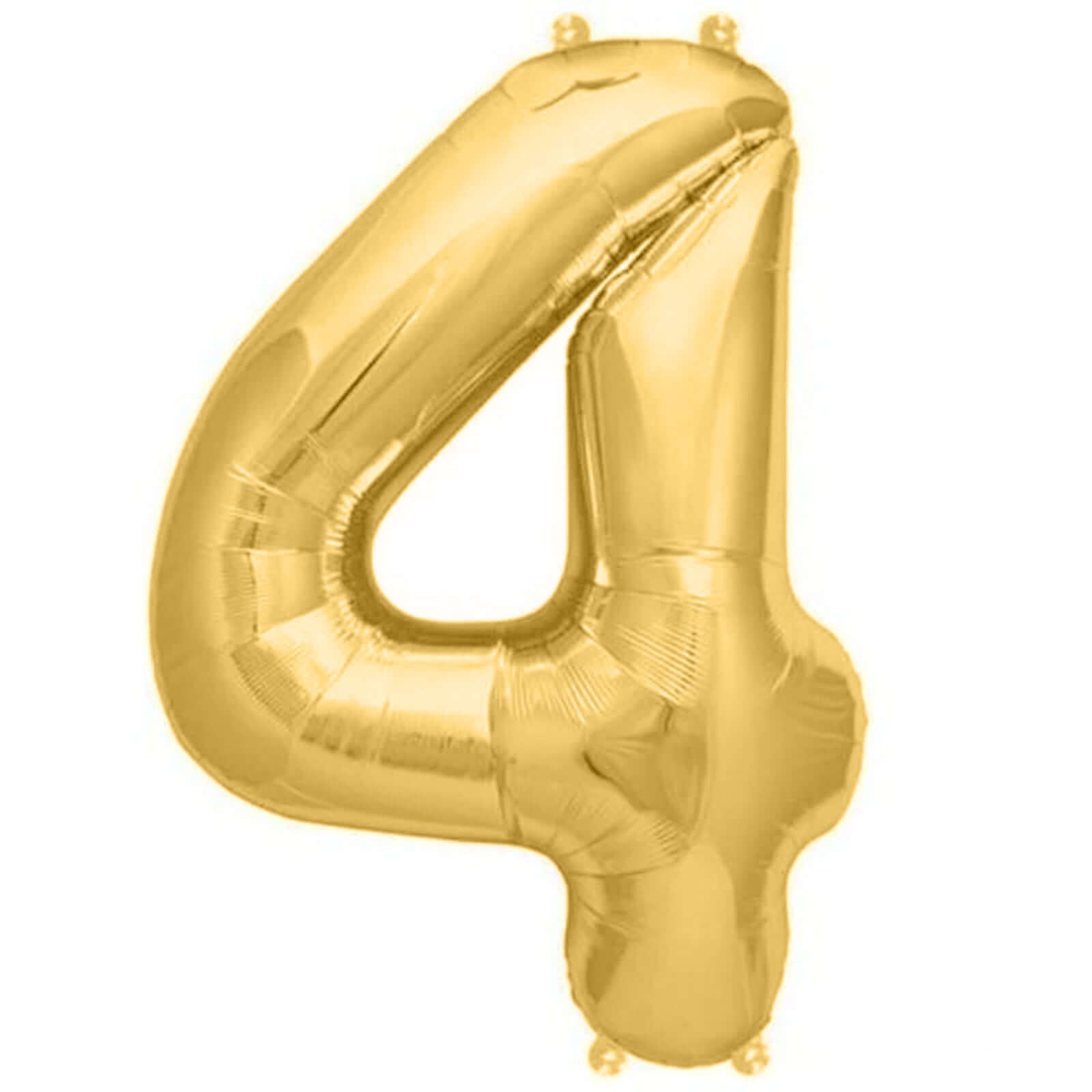 13" Matte Gold Letter and Number Balloons, Mylar Foil Balloons - Linen Luxes