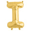13" Matte Gold Letter and Number Balloons, Mylar Foil Balloons - Linen Luxes