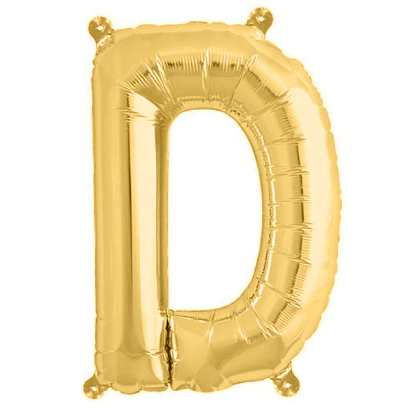 13" Matte Gold Letter and Number Balloons, Mylar Foil Balloons - Linen Luxes