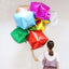 14" 4D Rose Gold Cube Shaped Mylar Foil Helium Air Balloons - Linen Luxes